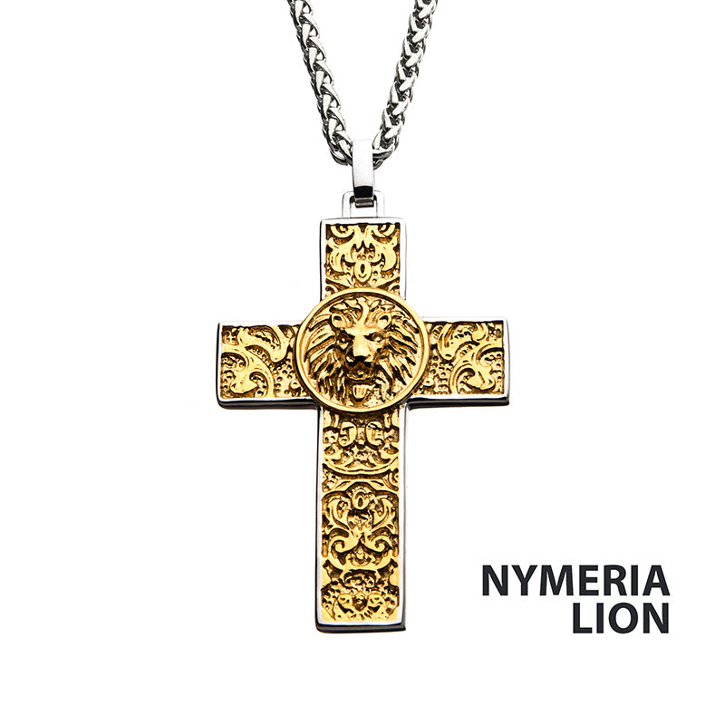 Steel Lion Pendant