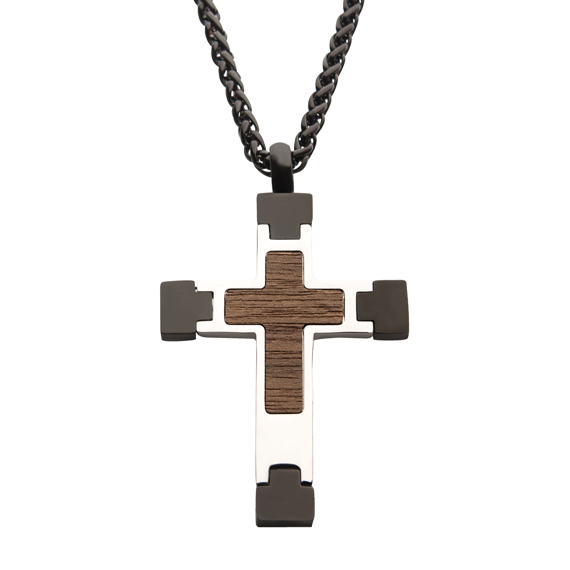 Steel Cross Pendant