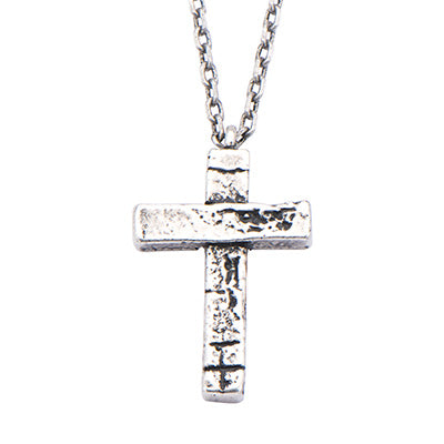 Steel Antique Cross Pendant