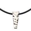 Steel Hammered Pendant