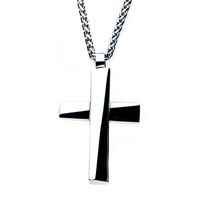 Steel Cross Pendant