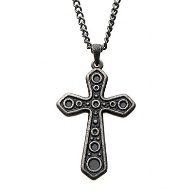Steel Cross Pendant