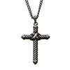 Steel Cross Pendant