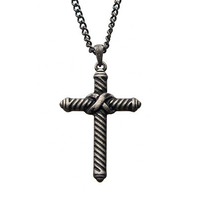 Steel Cross Pendant