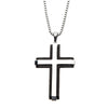 Double-Layer Cross Pendant