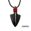 Antiqued Gun Metal Arrowhead Pendant