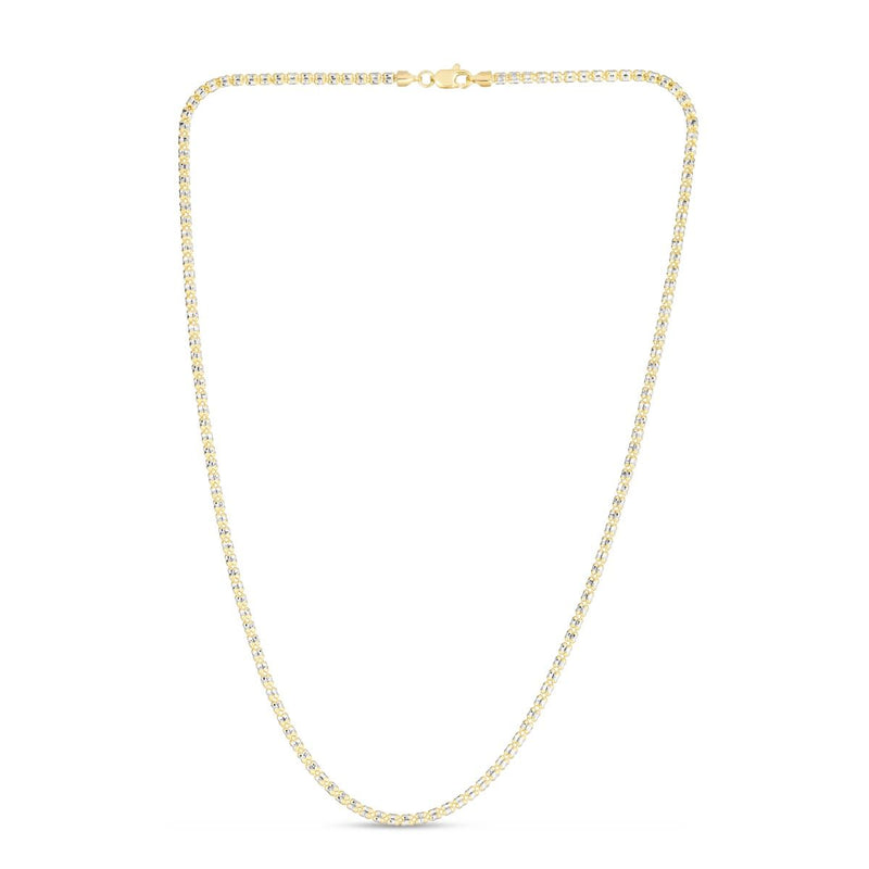 14K Two-Tone Gold Chains | Carroll's