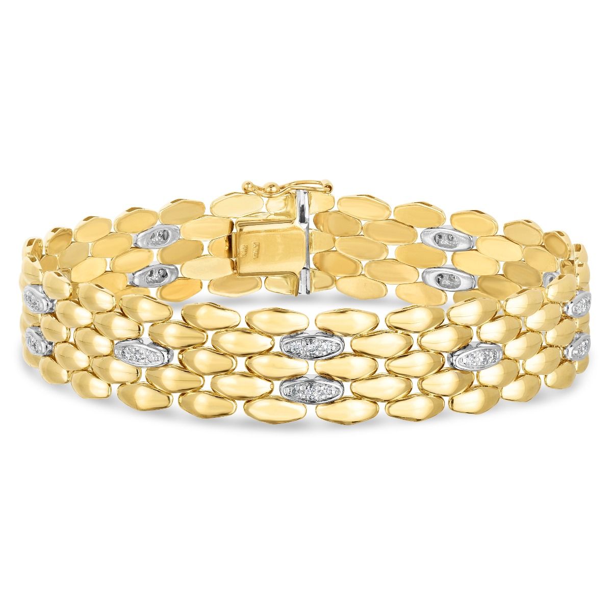 Royal Chain Diamond Bracelets | Carroll's (view 2)