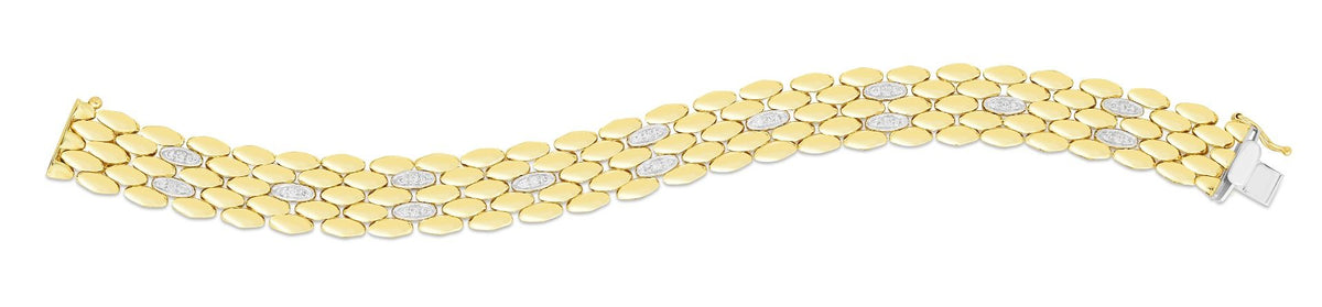 Royal Chain Diamond Bracelets | Carroll's (view 3)