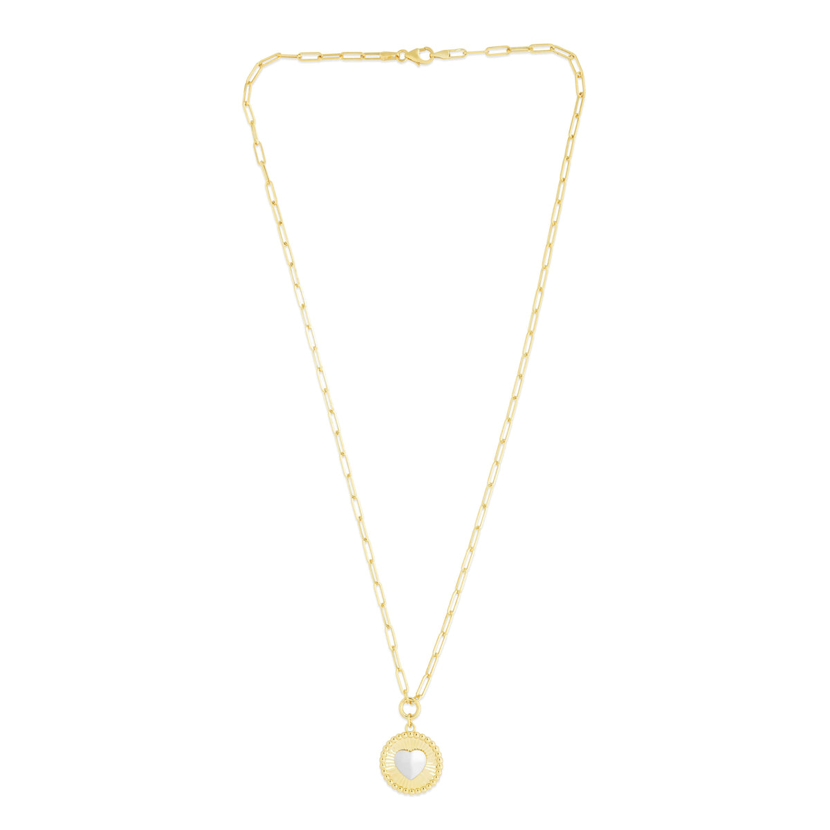 14K Two-Tone Gold Necklaces | Carroll's (view 2)