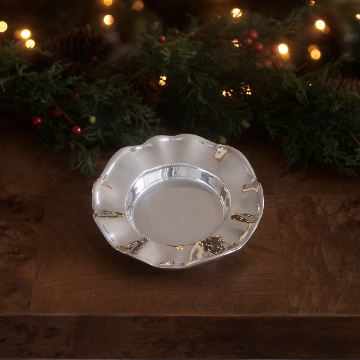 GIFTABLES Vento Silver Wine Coaster