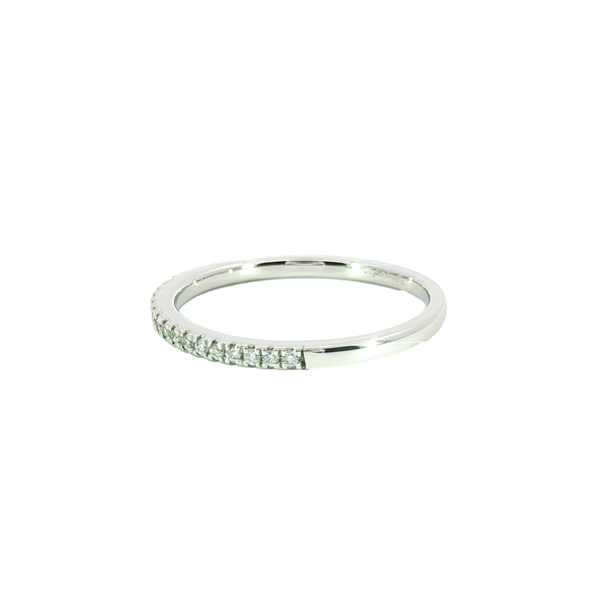 14K White Gold Anniversary Rings | Carroll's (view 2)