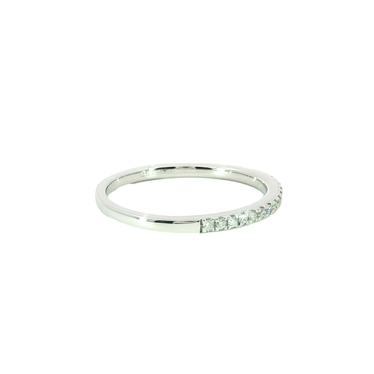 14K White Gold Anniversary Rings | Carroll's (view 4)