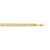 10K Two-Tone Gold Rope Bracelet