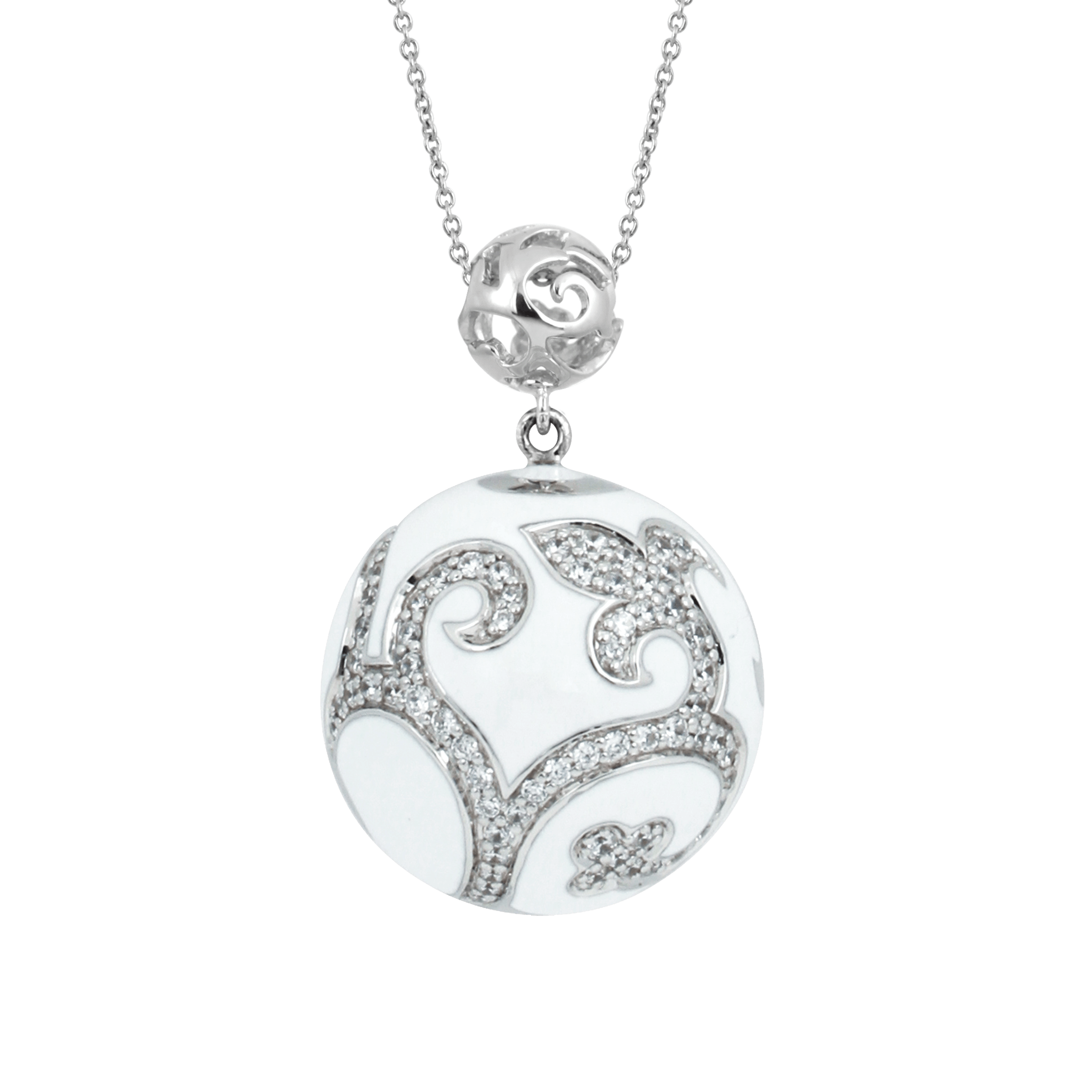 Sterling Silver Royale Ball Pendant