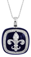 Sterling Silver Fleur de Lis Pendant