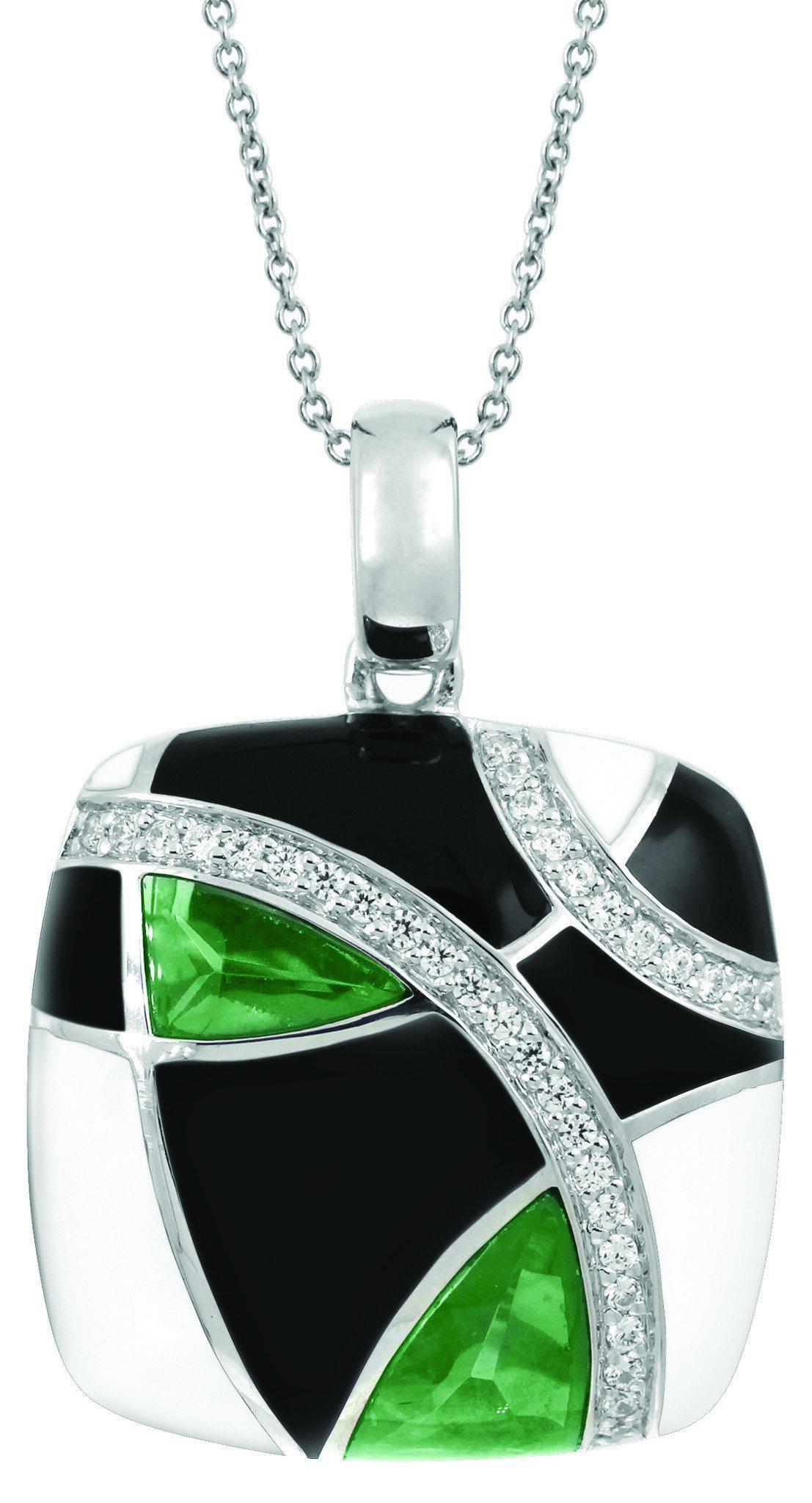 Sterling Silver Tango Pendant