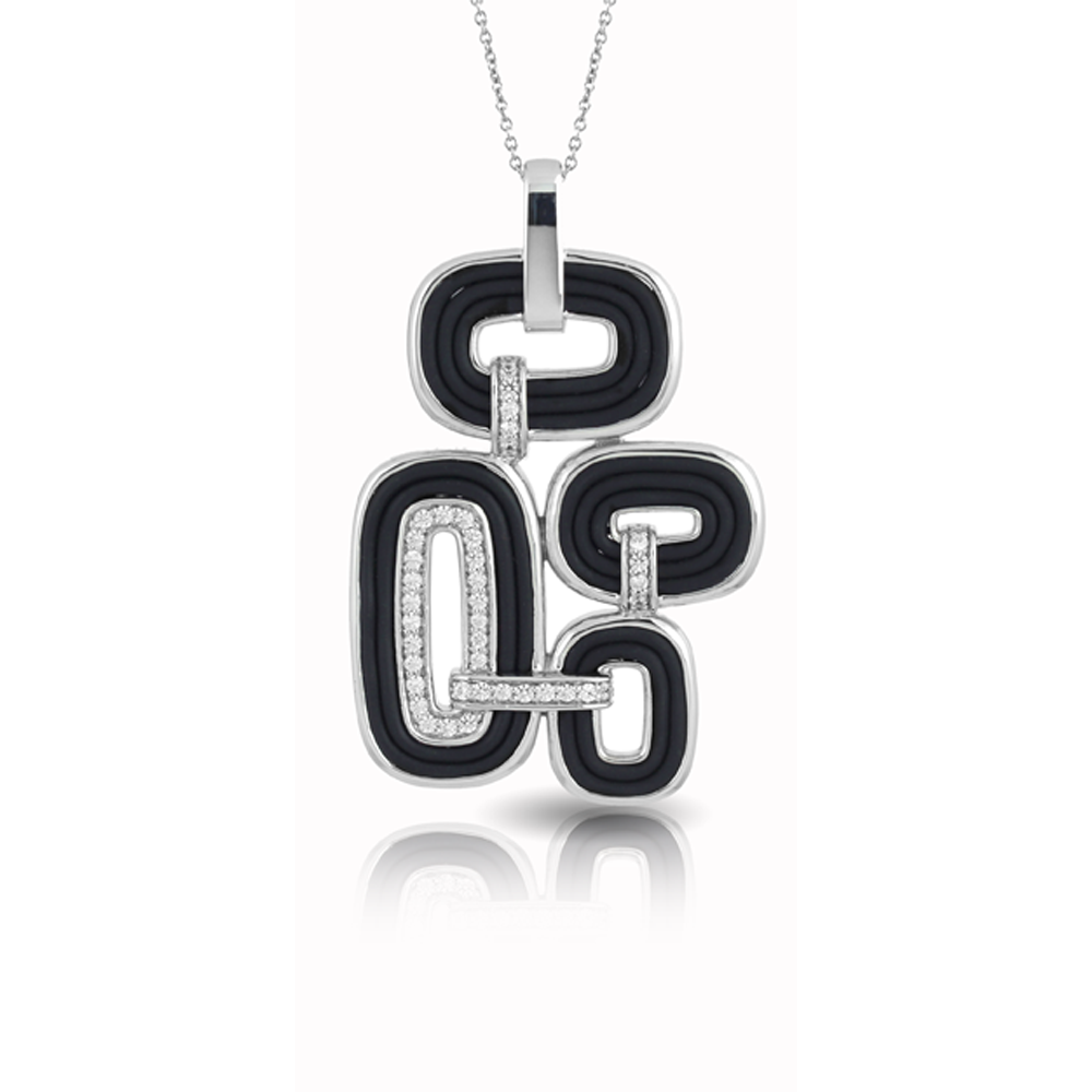 Sterling Silver Mod Pendant