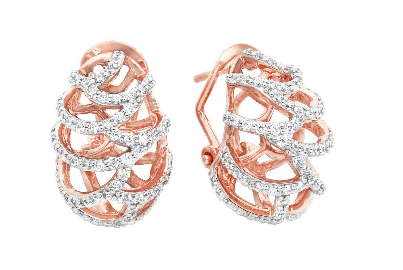 Sterling Silver Monaco Earrings