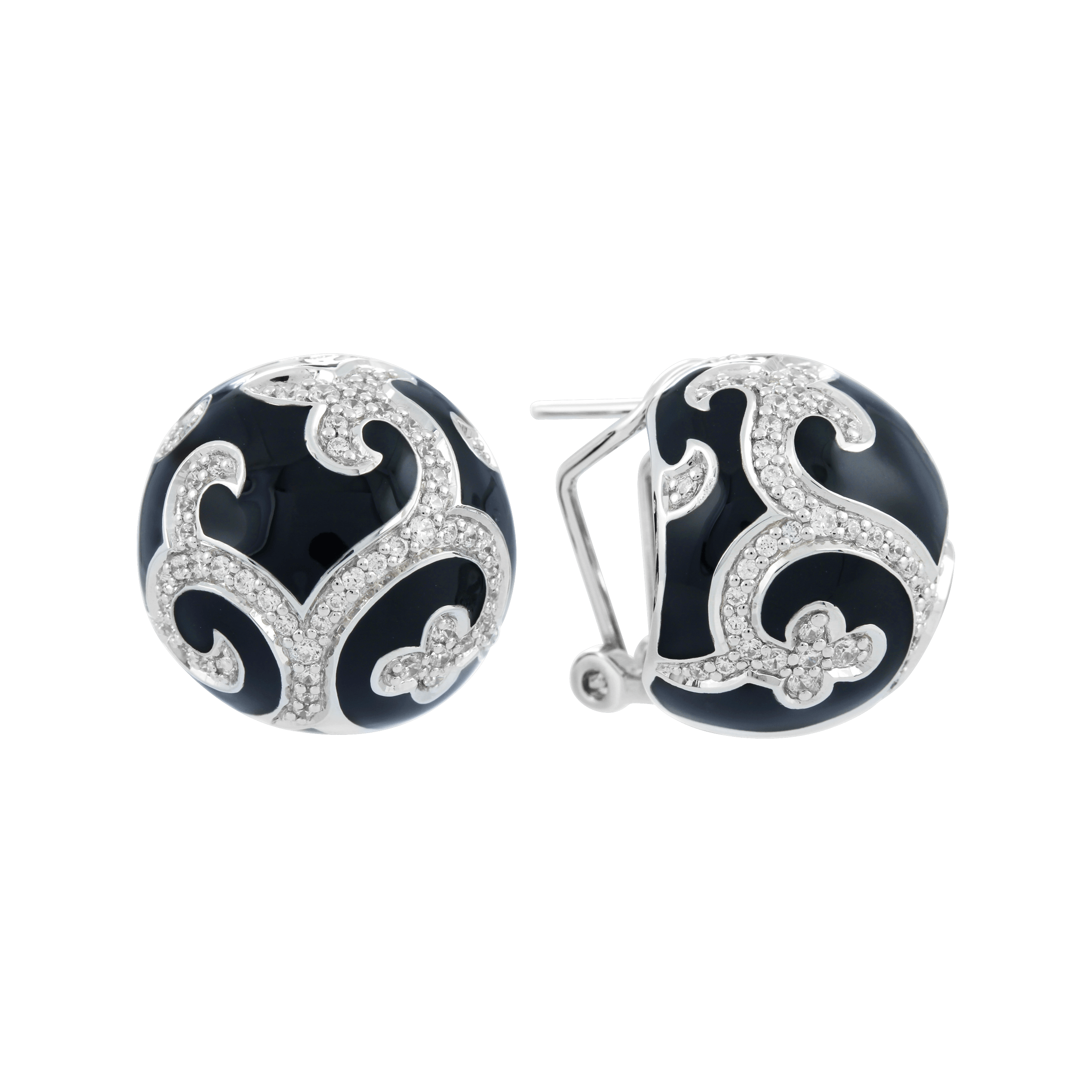 Sterling Silver Royale Ball Earrings