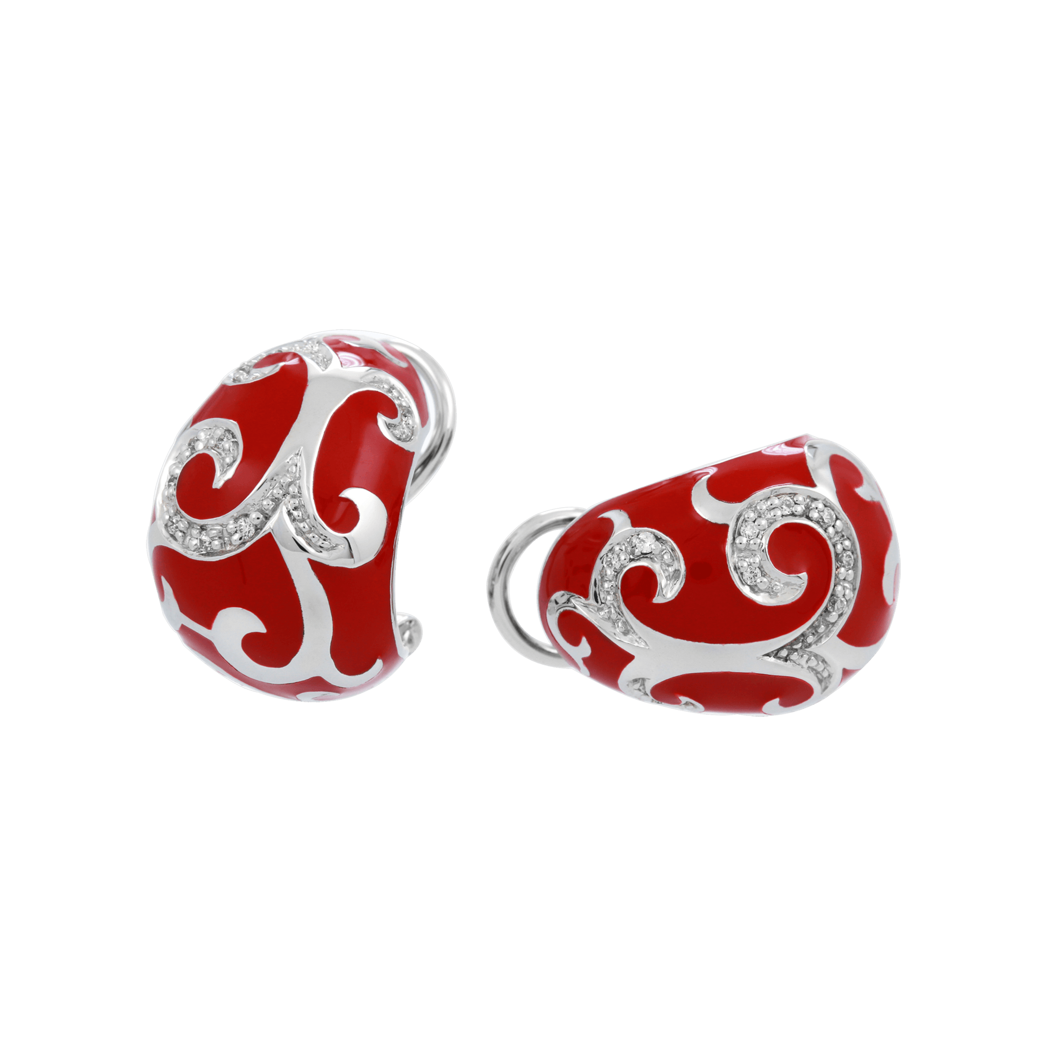 Sterling Silver Royale Earrings