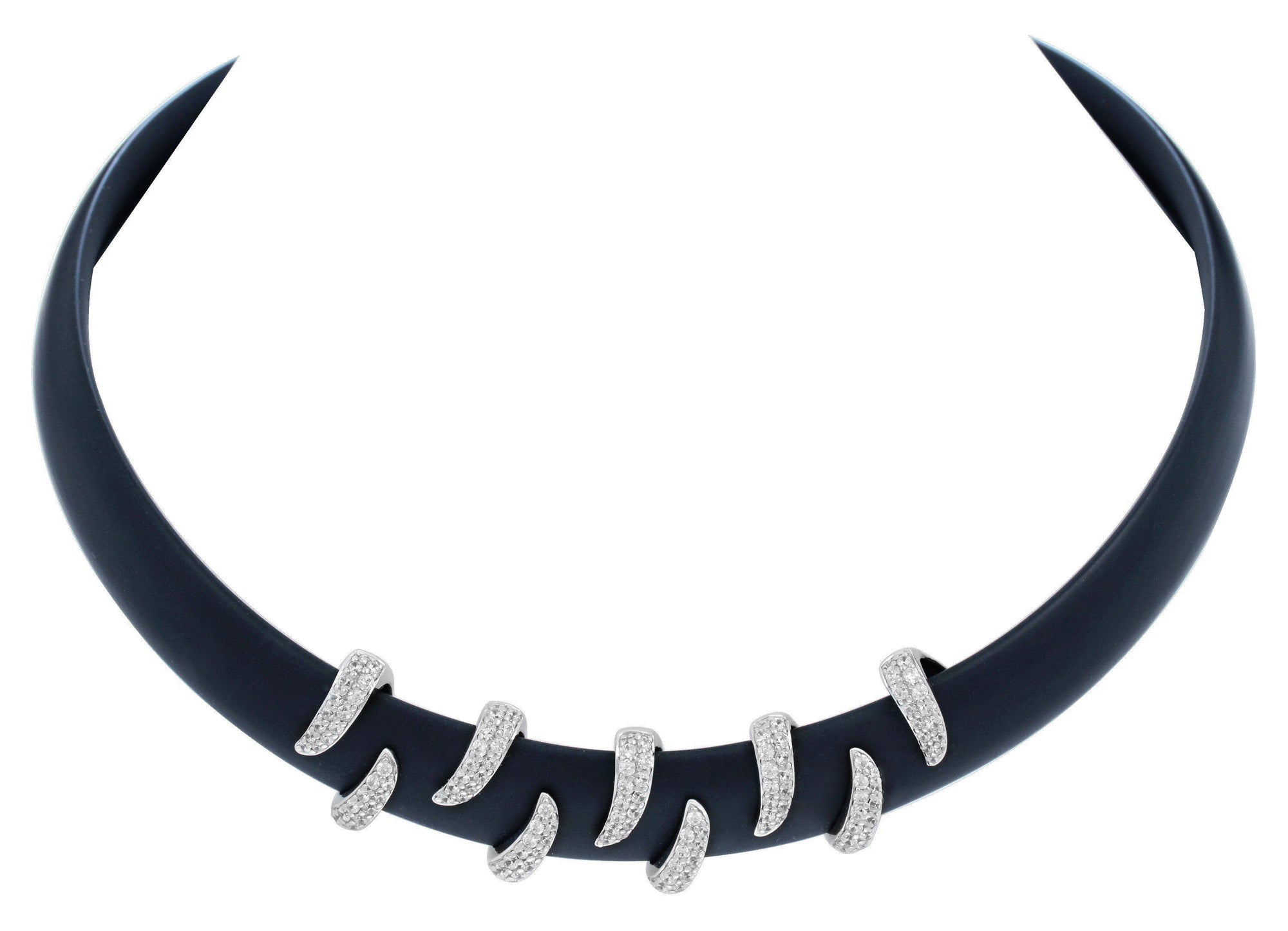 Sterling Silver Fuego Necklace