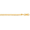 10K Yellow Gold 2.8mm Comfort Curb Chain Necklace