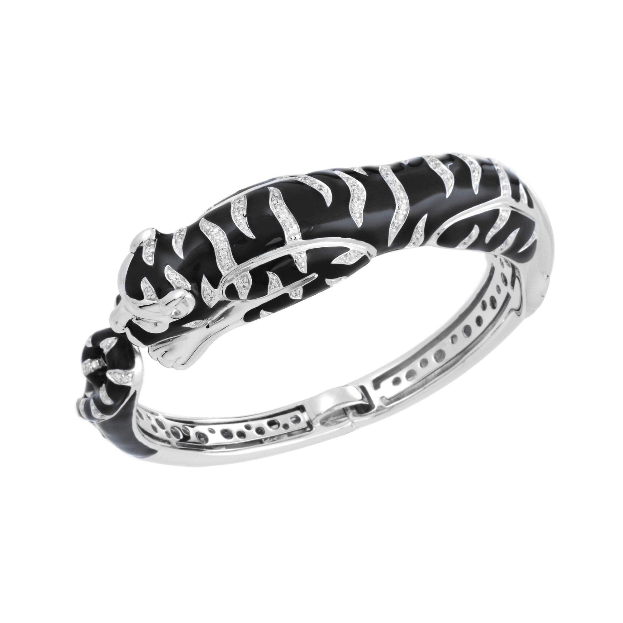 Sterling Silver Tigre Bangle