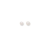 14K Yellow Gold 7MM Pearl Stud Earrings