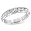 14K White Gold .75 Carat Channel Set Diamond Wedding Band