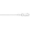 Sterling Silver 2.6mm Round Cable Chain Necklace