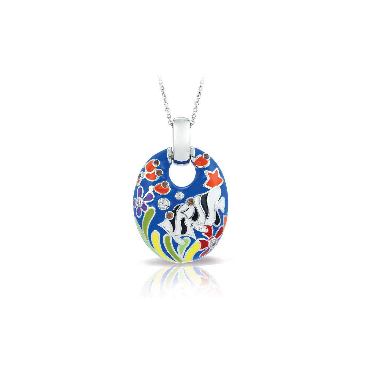 Sterling Silver Angelfish Pendant