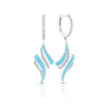 Sterling Silver Aria Earrings