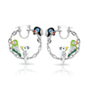 Sterling Silver Aviary Earrings