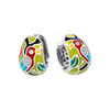 Sterling Silver Perroquet Earrings