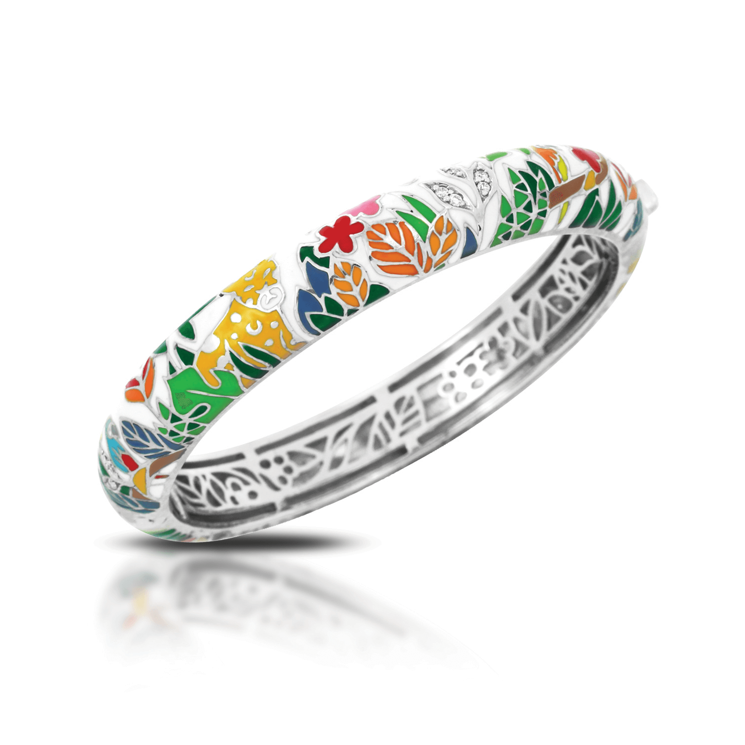 Sterling Silver Rainforest - Terrain Bangle
