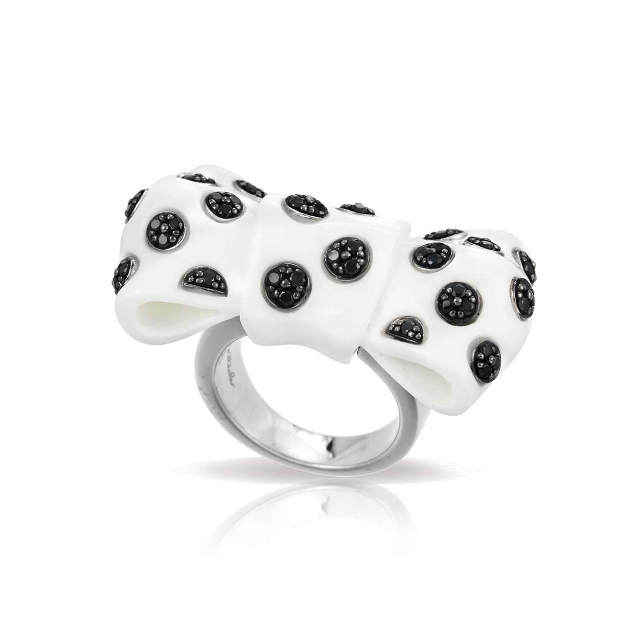 Sterling Silver Bow Grande Ring