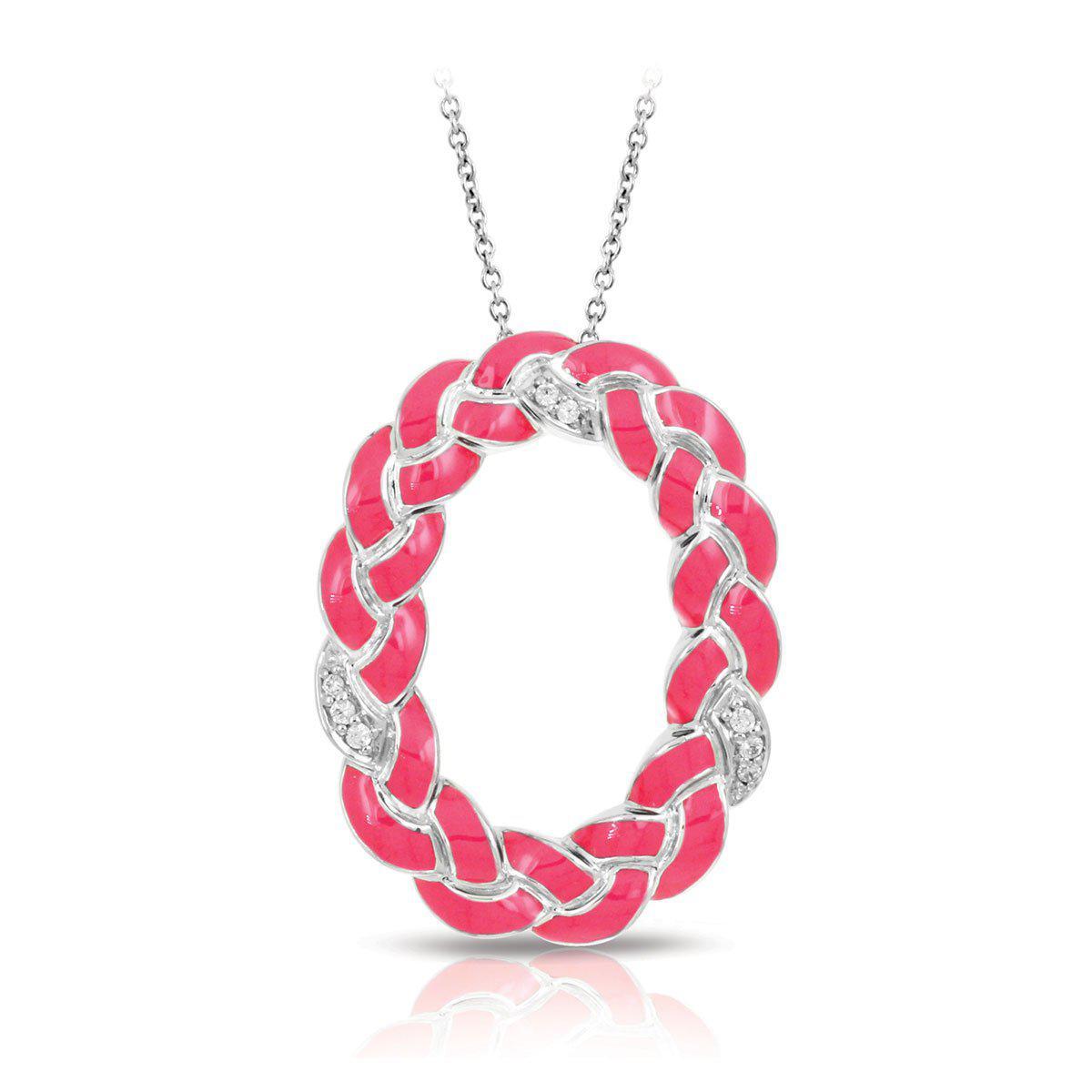 Constellations Braid Oval Pendant