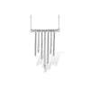14K White Gold Diamond Fringe Necklace
