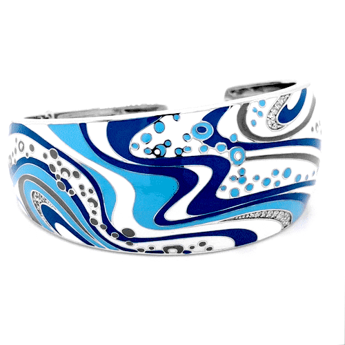 Sterling Silver Calypso Bangle