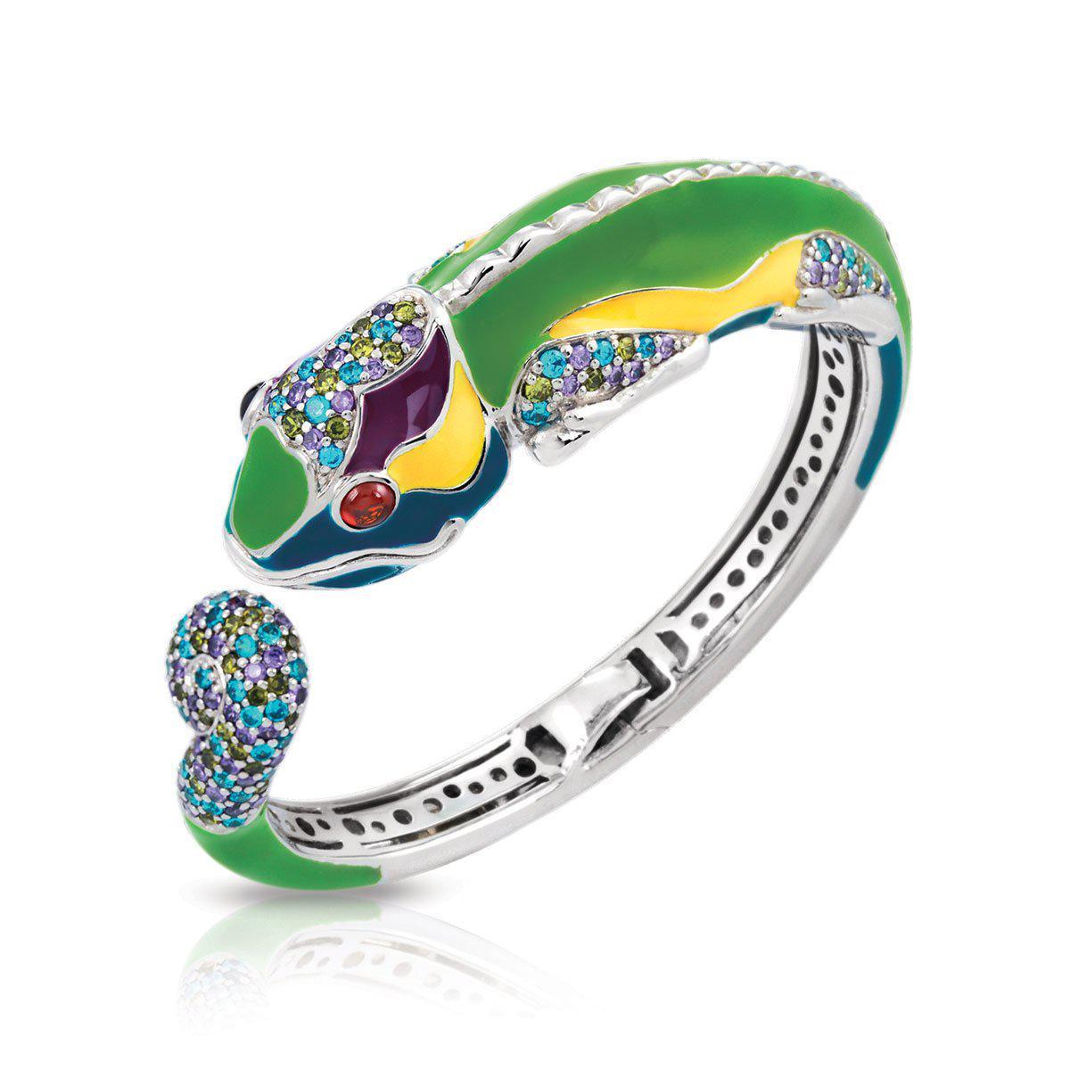 Sterling Silver Chameleon Bangle