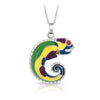 Sterling Silver Chameleon Pendant