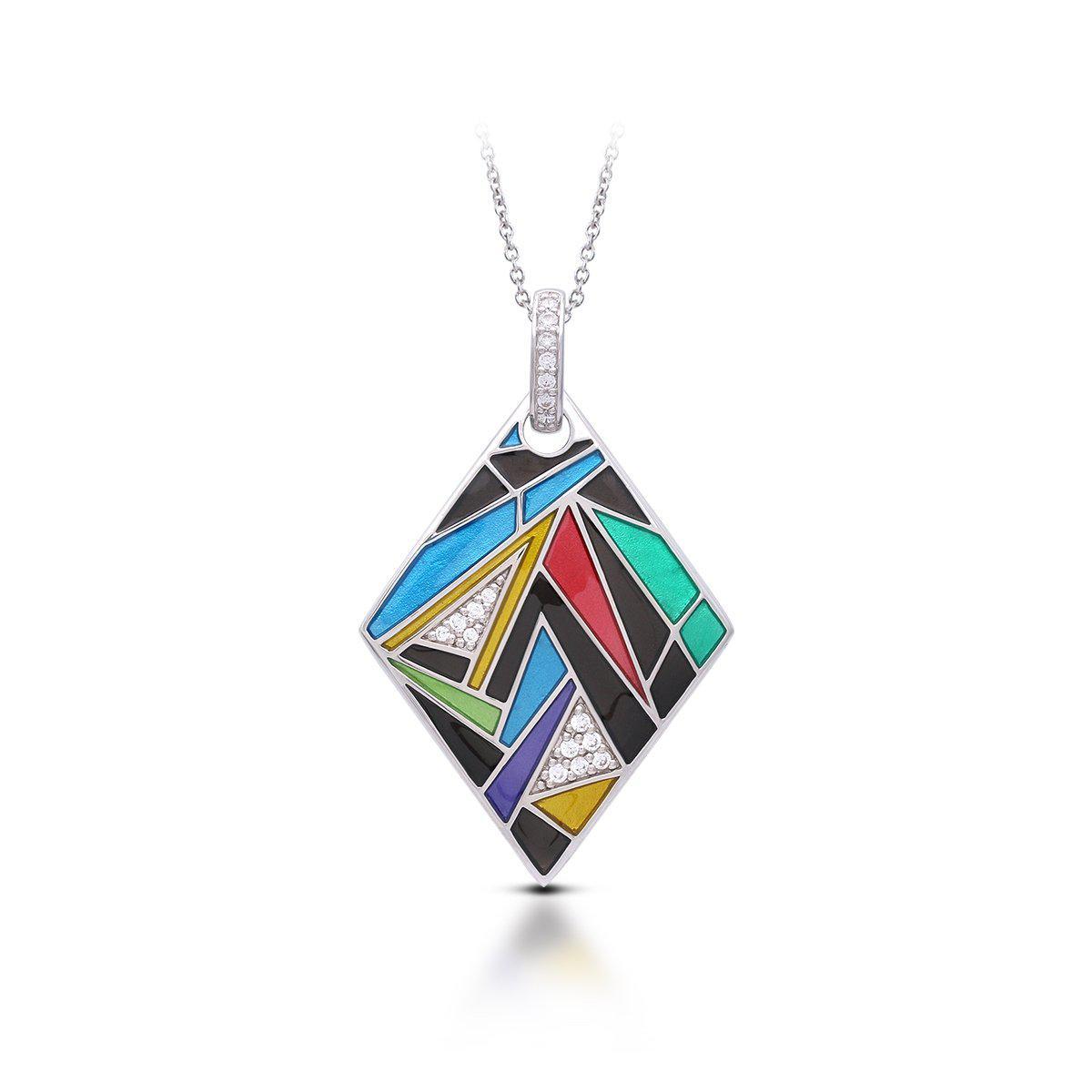 Sterling Silver Chromatica Pendant