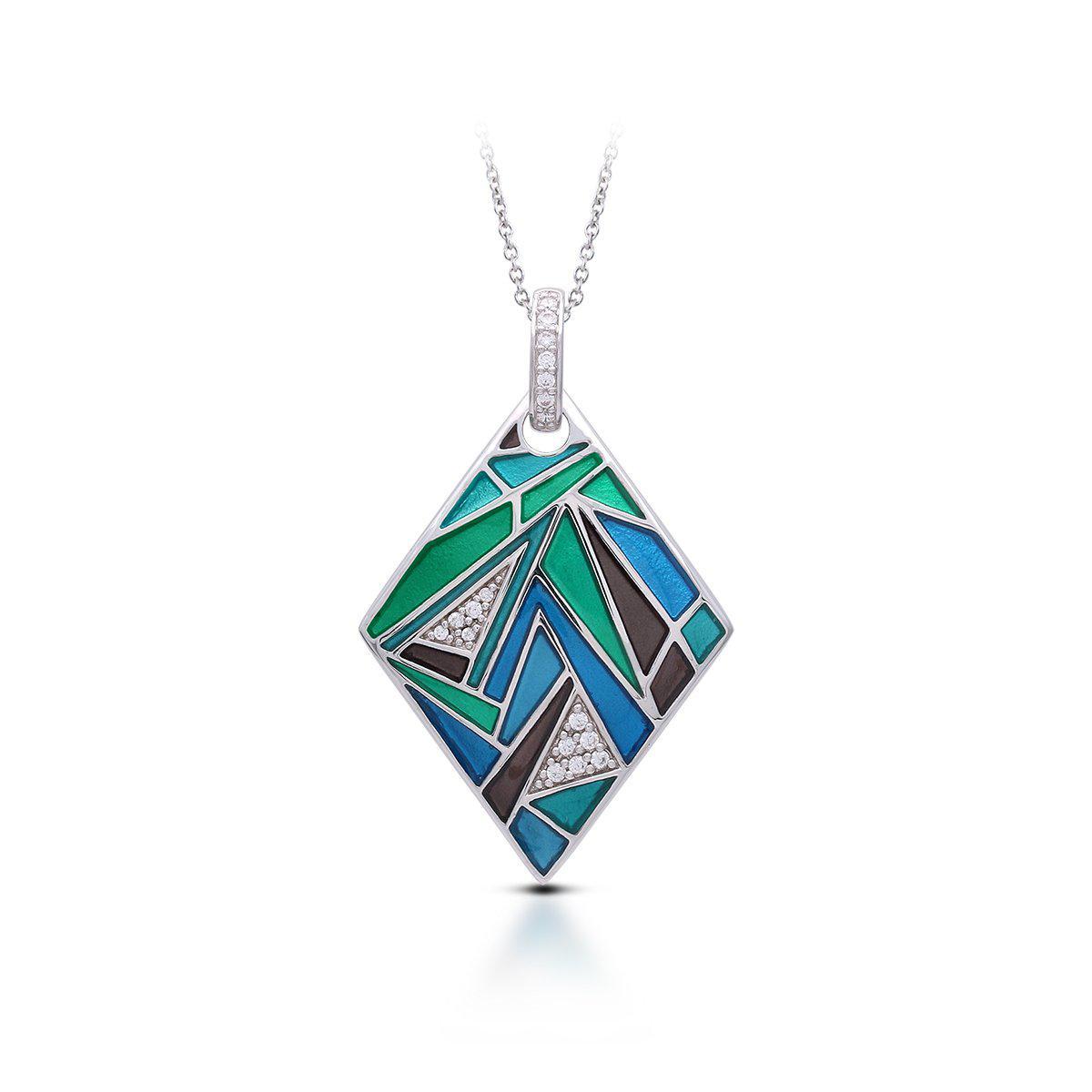 Sterling Silver Chromatica Pendant