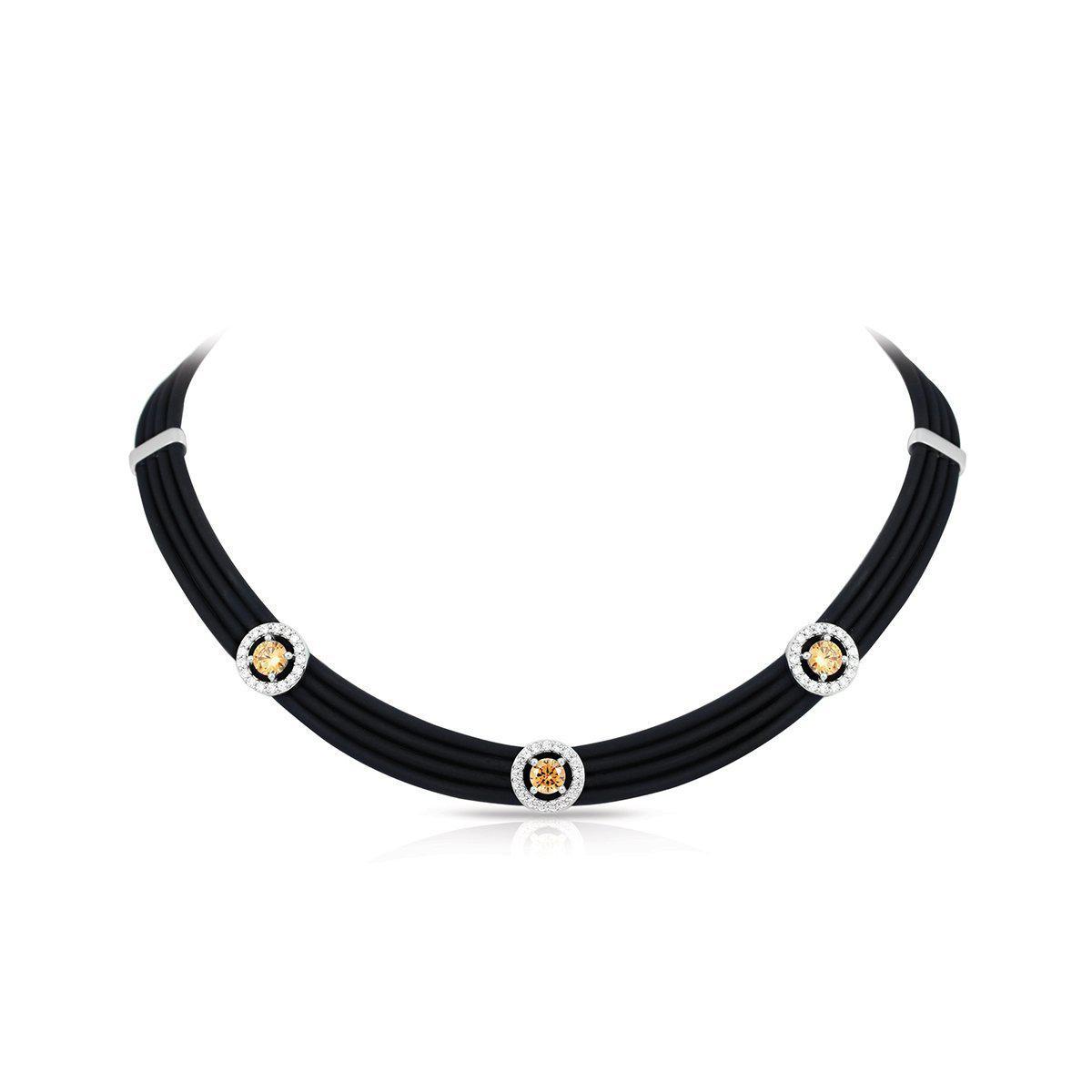 Sterling Silver Circa Necklace