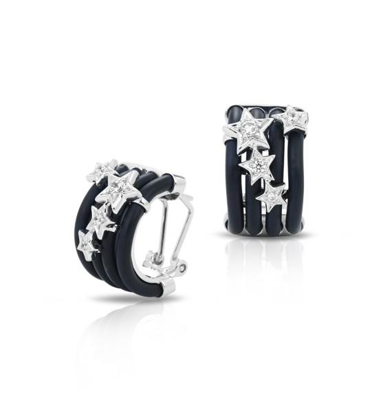 Sterling Silver Cosmos Earrings