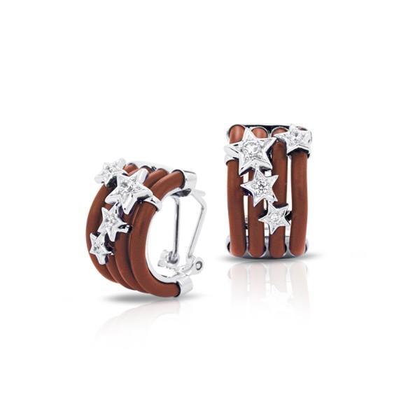 Sterling Silver Cosmos Earrings