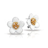 Sterling Silver Daisy Chain Earrings