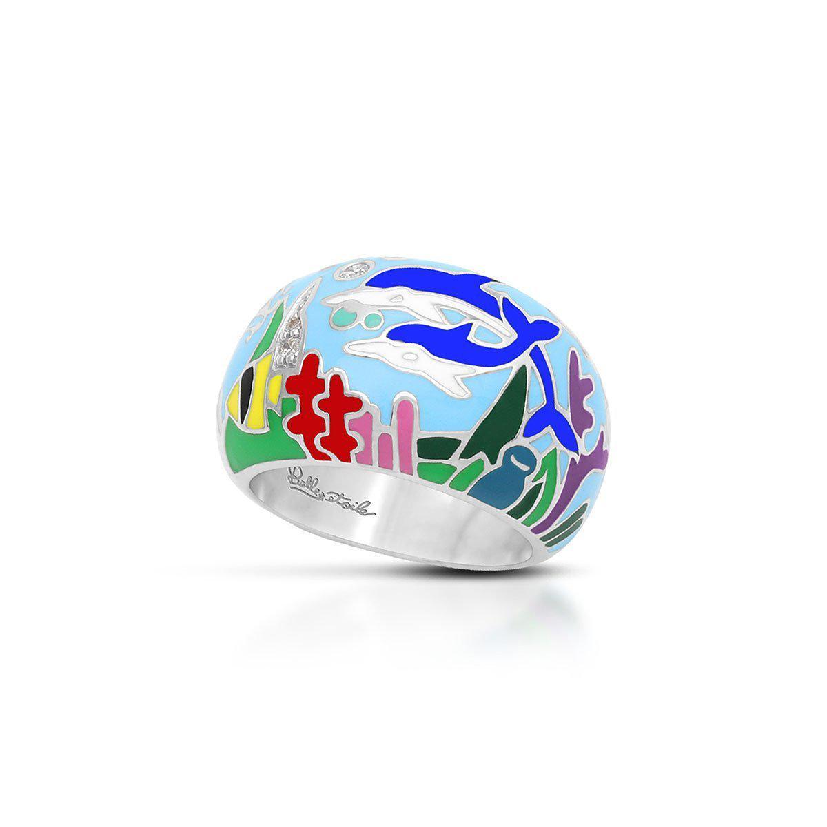 Sterling Silver Dolphin Ring