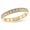 14K Yellow Gold .50 Carat Channel Set Diamond Wedding Band